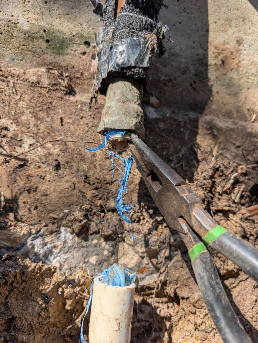 Expert Pipe Repair in Action